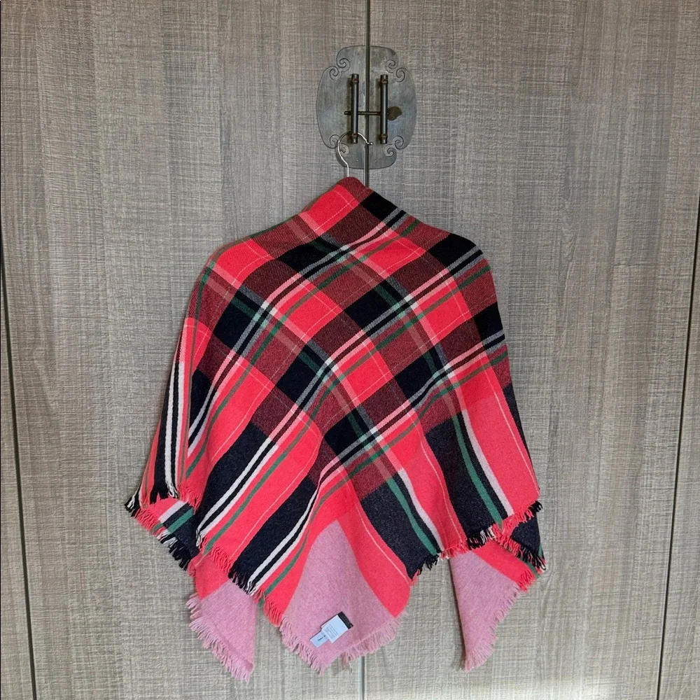 J. Crew Wool Blend Asbury Plaid Scarf‎